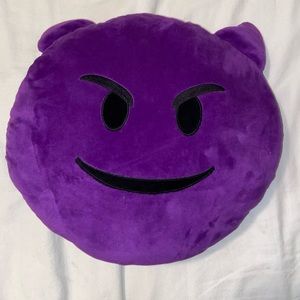 Devil Emoji Pillow